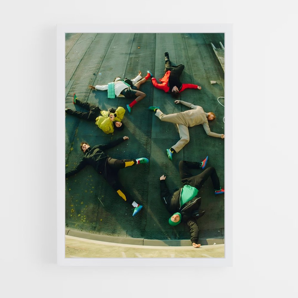 Poster Team Chill – affiche Parkour et freerun (vue 3)